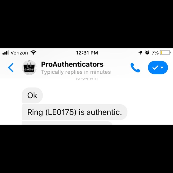 Louis Vuitton V ring rose gold swarosky crystals - Picture 6 of 8